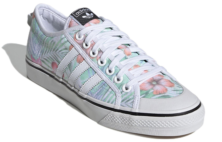 Lookbook adidas Originals Nizza Low ''Blanc Vert'' DB3415