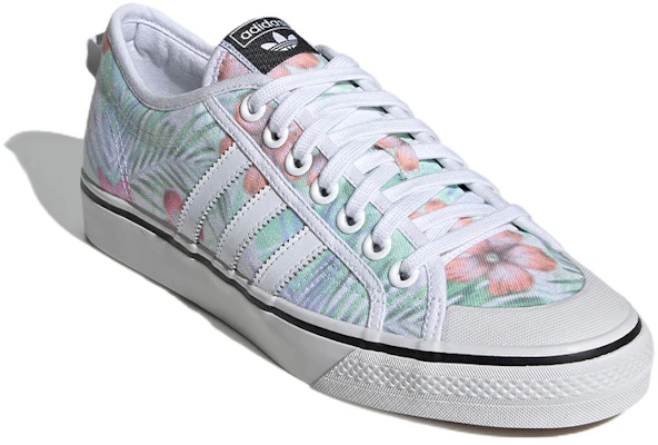 adidas Originals Nizza Low ''Blanc Vert'' DB3415 Lookbook adidas Originals Nizza Low ''Blanc Vert'' DB3415