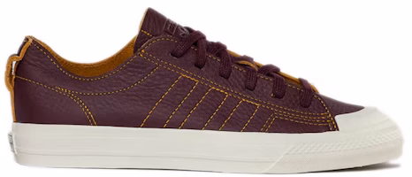 adidas Originals Nizza Rf Maroon Legacy Gold FV0678 adidas Originals Nizza Rf Maroon Legacy Gold FV0678