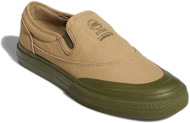 adidas Originals Nizza RF Slip 'Tan' Beige Q47351 Lookbook adidas Originals Nizza RF Slip 'Tan' Beige Q47351
