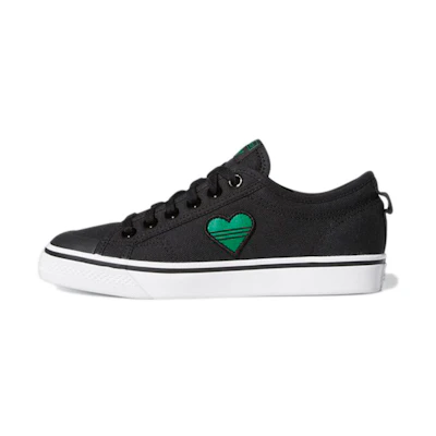 (W) adidas Originals Nizza Trefoil 'Black White'