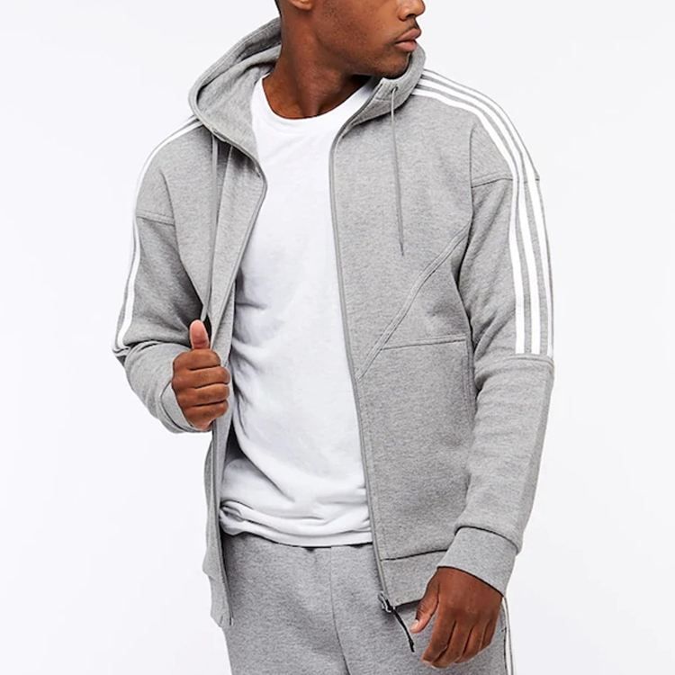 Adidas Originals NMD Gray Zip Hoodie Jacket DH2256 圖 4