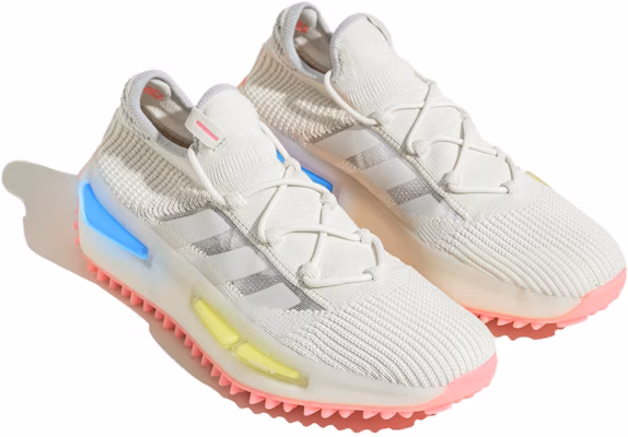 adidas Originals NMD_S1 'White Pink Yellow' Sample HQ4436 Order adidas Originals NMD_S1 'White Pink Yellow' Sample HQ4436