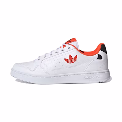 adidas originals NY 90 Stripes Cozy Wear-Resistant Skate Shoes bright Unisex 'White'