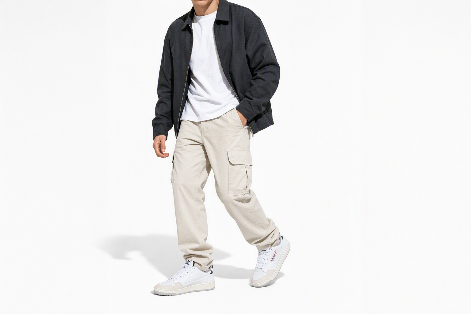 Order adidas Originals NY 90 ''Blanc Noir'' GX4394