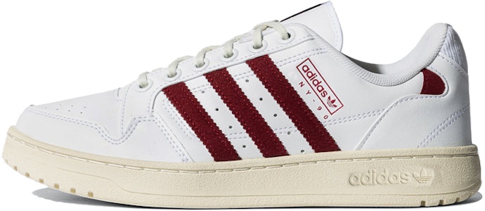adidas originals NY 90 Stripes 時尚休閒 防滑耐磨 低筒 帆布鞋 男女款 白紅 Buy adidas originals NY 90 Stripes 時尚休閒 防滑耐磨 低筒 帆布鞋 男女款 白紅