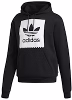 adidas Originals Off Court Popover Trefoil Hoodie Men’s Black EC7323