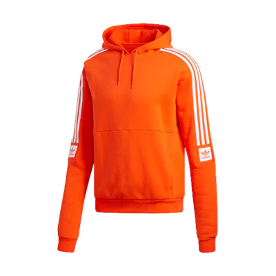 adidas Originals Orange-Yellow Casual Sports Hoodie EC7333
