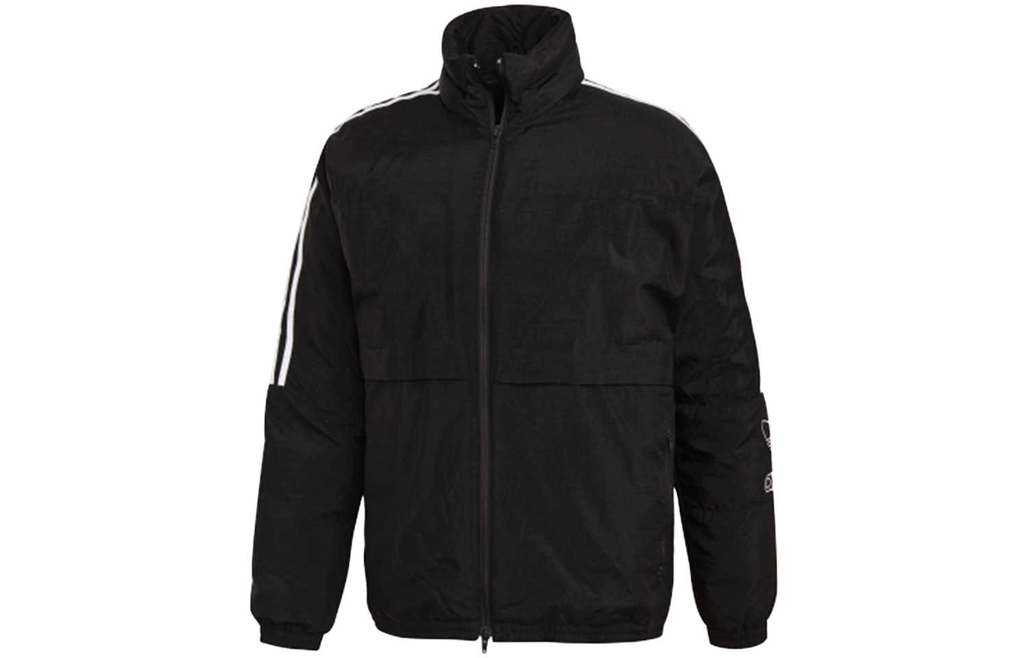 Adidas Originals Outline Tref LG Black Puffer Jacket for Men Winter Collection DH5000