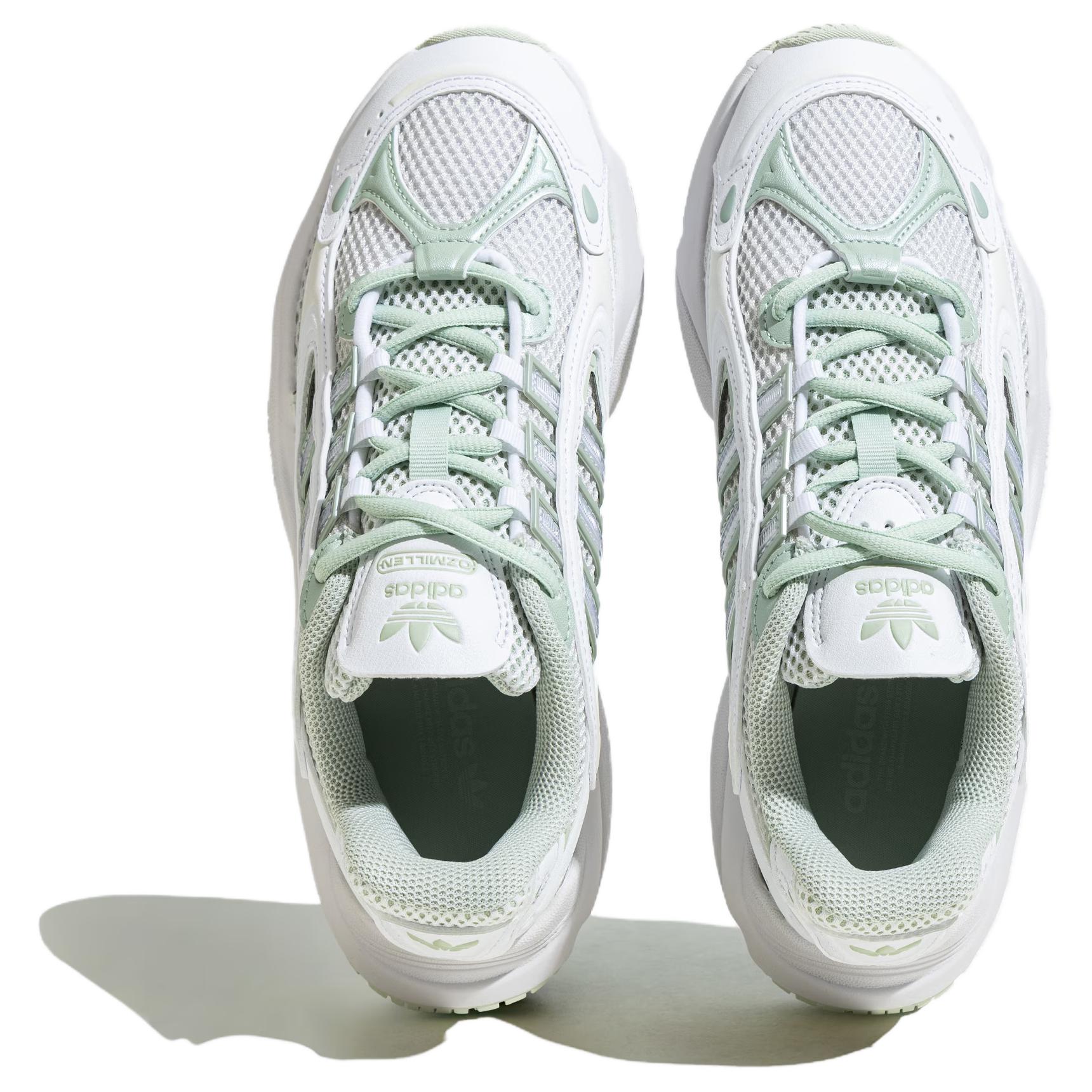 Purchase adidas originals Ozmillen 舒適經典 防滑耐磨 低筒 爸媽鞋 男女款式 白綠色