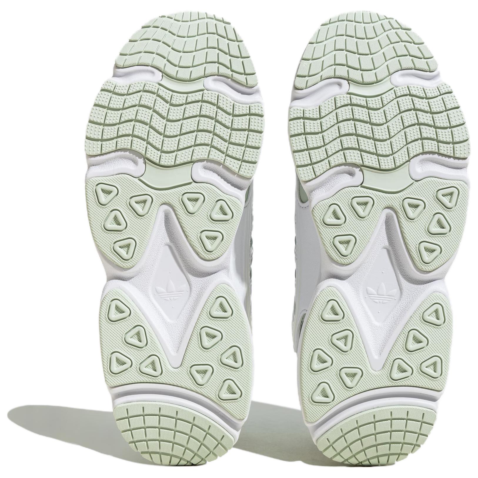Details for adidas originals Ozmillen 舒適經典 防滑耐磨 低筒 爸媽鞋 男女款式 白綠色