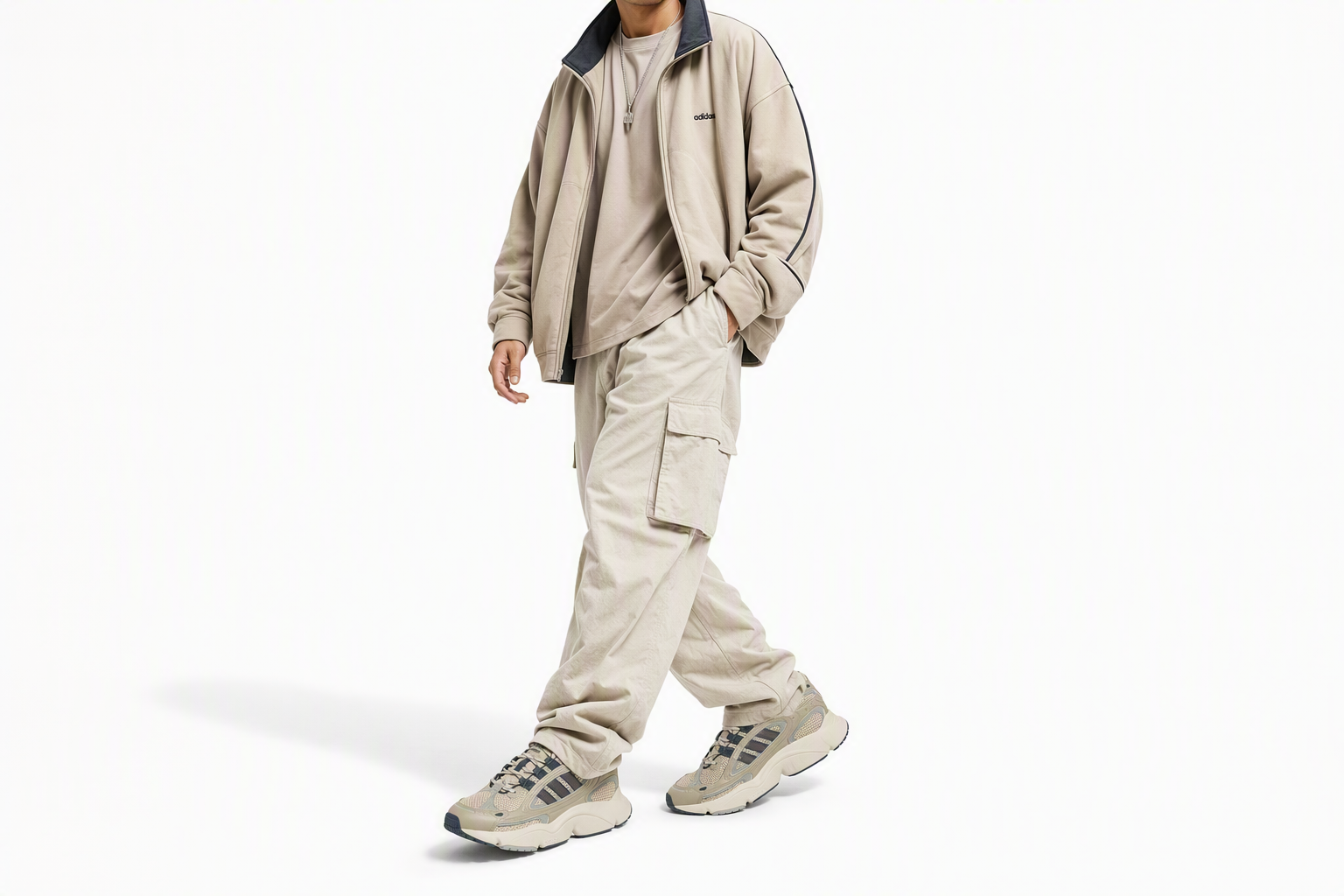 Order adidas originals Ozmillen 'Wonder Beige Oat' IF1817