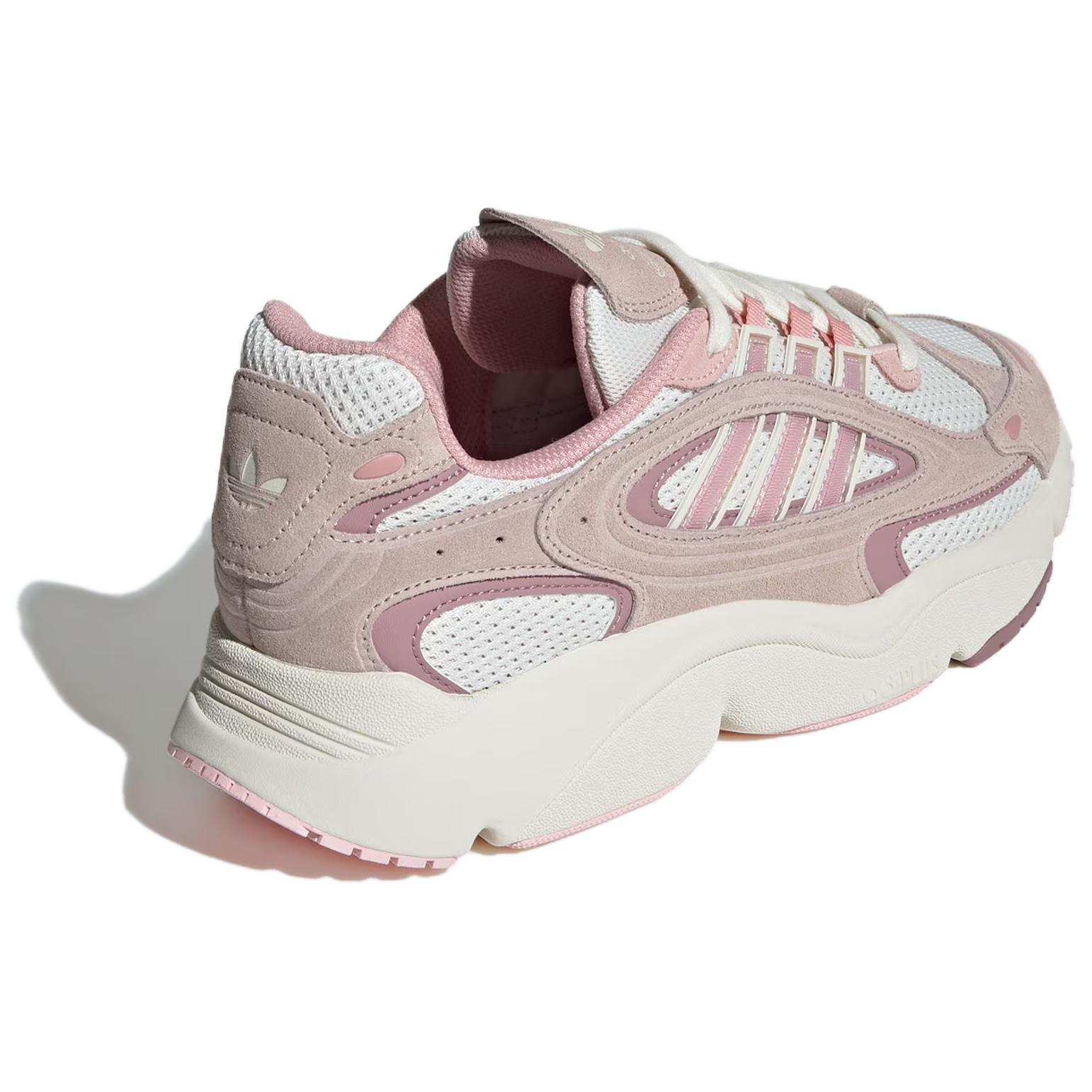 Shop adidas Originals Ozmillen 復古經典 防滑耐磨 低筒 生活休閒鞋 男女同款 粉白