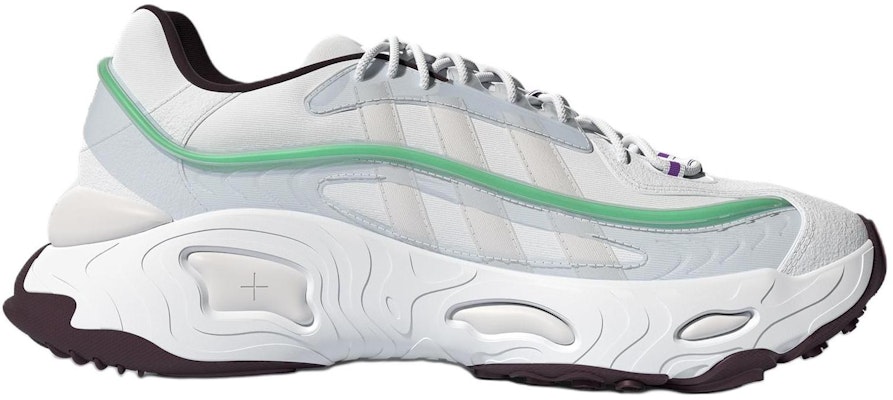 adidas originals Oznova 復古潮流 防滑耐磨 低筒 運動休閒鞋 男女款 白綠色 Order adidas originals Oznova 復古潮流 防滑耐磨 低筒 運動休閒鞋 男女款 白綠色