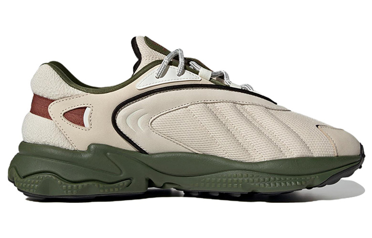 Order adidas Originals Oztral 'Beige Olive' Sepatu Sneakers Pria/Wanita IF5413