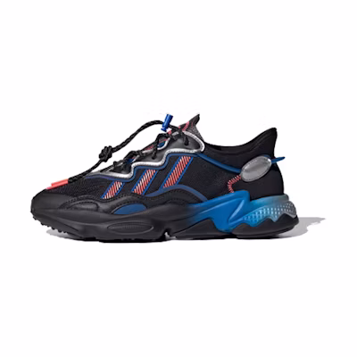 adidas originals Ozweego Sports Casual Shoes 'Black Blue'