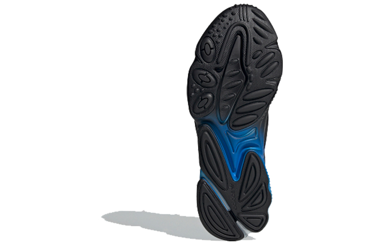 Purchase 阿迪达斯三叶草 Ozweego 黑蓝色休闲运动鞋 FW4272