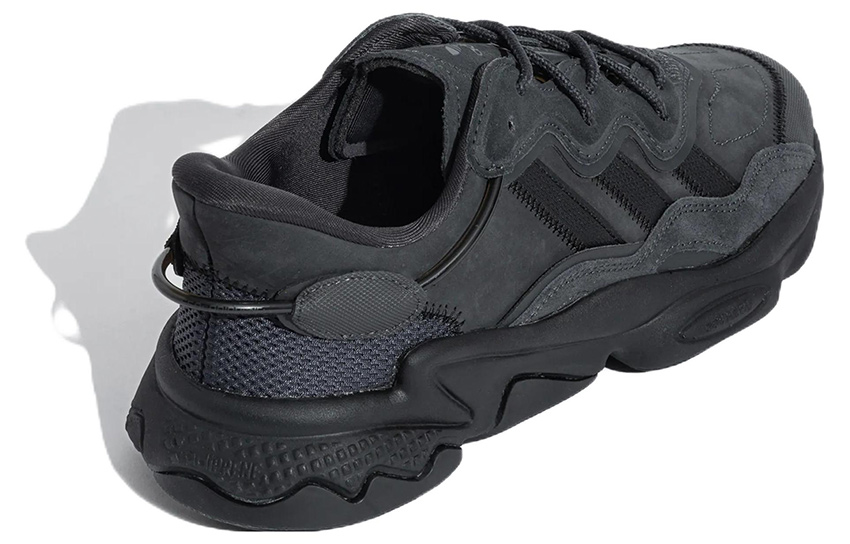 Shop adidas originals OZWEEGO 休閒復古 耐磨防滑 低筒 跑步鞋 男女同款 深灰