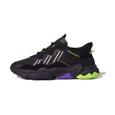 adidas originals Ozweego 'Black/Purple/Green'