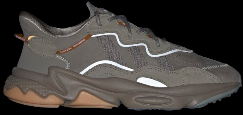 阿迪达斯Originals Ozweego休闲鞋‘炭灰黄’配色 GY3541 Sizing 阿迪达斯Originals Ozweego休闲鞋‘炭灰黄’配色 GY3541