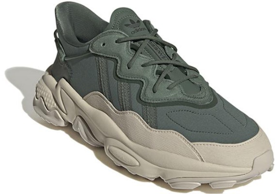 adidas Originals Ozweego 'Verde Gris' FZ5631 Lookbook adidas Originals Ozweego 'Verde Gris' FZ5631