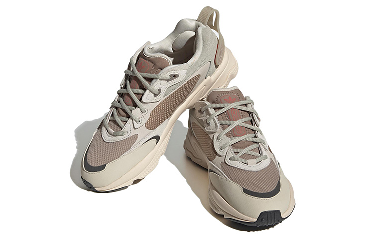 Lookbook Zapatillas adidas Originals Ozweego Meta 'Marrón / Gris Claro' IE1936