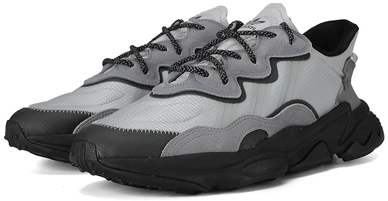 阿迪达斯三叶草 Ozweego "灰色" H68890 Lookbook 阿迪达斯三叶草 Ozweego "灰色" H68890