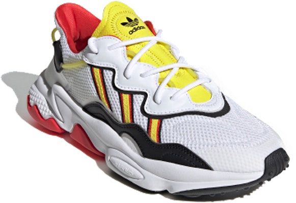adidas originals Ozweego 經典低筒運動休閒鞋 白紅黃 Order adidas originals Ozweego 經典低筒運動休閒鞋 白紅黃