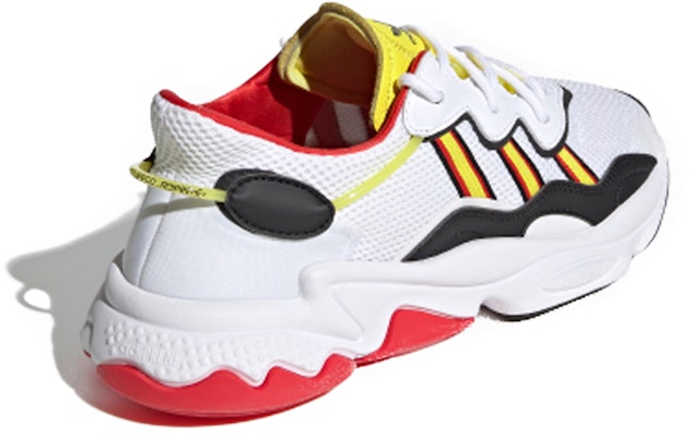 adidas originals Ozweego 經典低筒運動休閒鞋 白紅黃 Lookbook adidas originals Ozweego 經典低筒運動休閒鞋 白紅黃