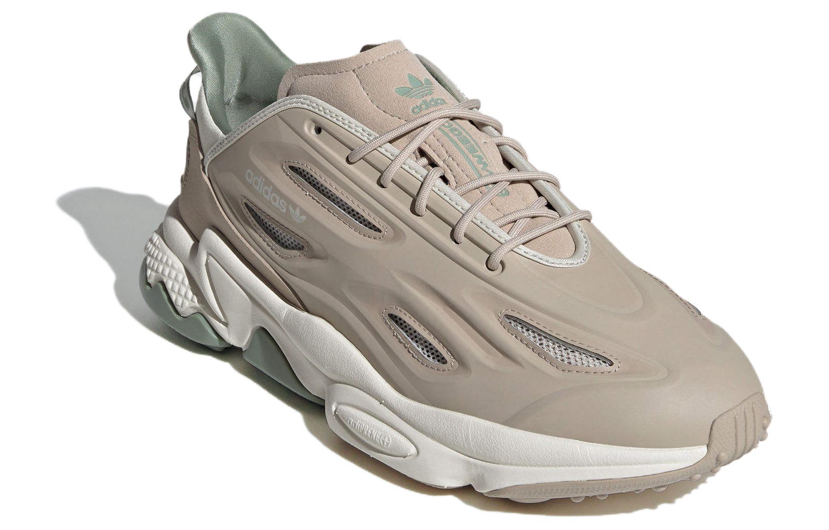 Lookbook adidas originals Ozweego Celox 舒適 耐磨輕便 低幫 老爹鞋 男女同款 卡其色