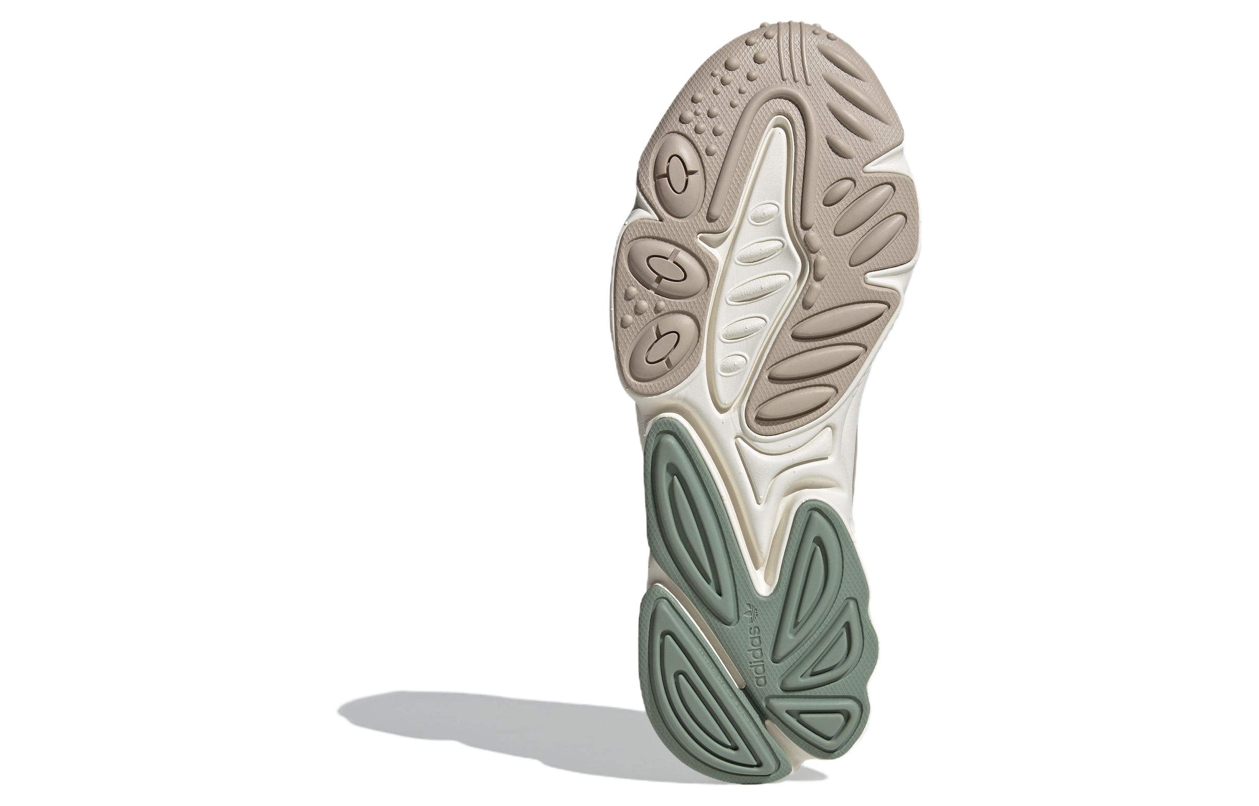 Details for adidas originals Ozweego Celox 舒適 耐磨輕便 低幫 老爹鞋 男女同款 卡其色