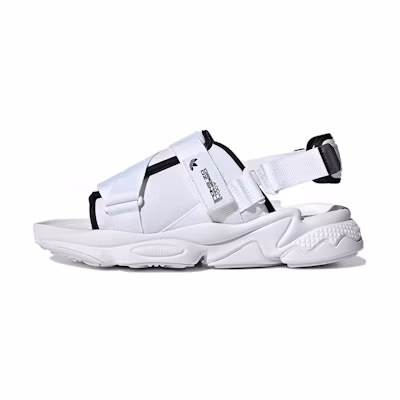 adidas originals Ozweego Sandal Minimalistic White Sandals 'White Black'
