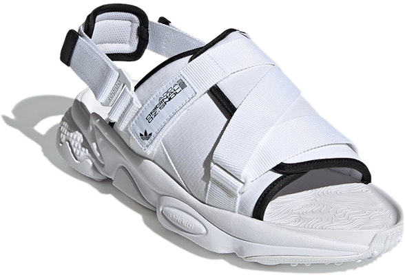 adidas originals Ozweego Sandal Minimalistic White Sandals 'White Black' H67276 Lookbook adidas originals Ozweego Sandal Minimalistic White Sandals 'White Black' H67276