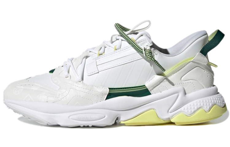 Buy 阿迪达斯三叶草 Ozweego 拉链耐磨休闲鞋 云白色 中性款 GW5822