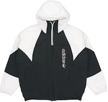 adidas Originals Padded Adicolor Colorblock Hooded Jacket Black GE1301 adidas Originals Padded Adicolor Colorblock Hooded Jacket Black GE1301