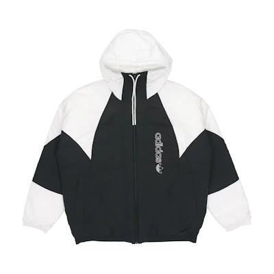 adidas Originals Padded Adicolor Colorblock Hooded Jacket Black GE1301
