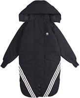 adidas Originals PARK Long Puffer Down Coat Unisex in Black FL0049 adidas Originals PARK Long Puffer Down Coat Unisex in Black FL0049