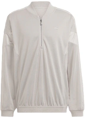 아디다스 오리지널 펄그레이 하프집 재킷 솔리드 스트라이프 로고 디자인 HM2340 Order 아디다스 오리지널 펄그레이 하프집 재킷 솔리드 스트라이프 로고 디자인 HM2340