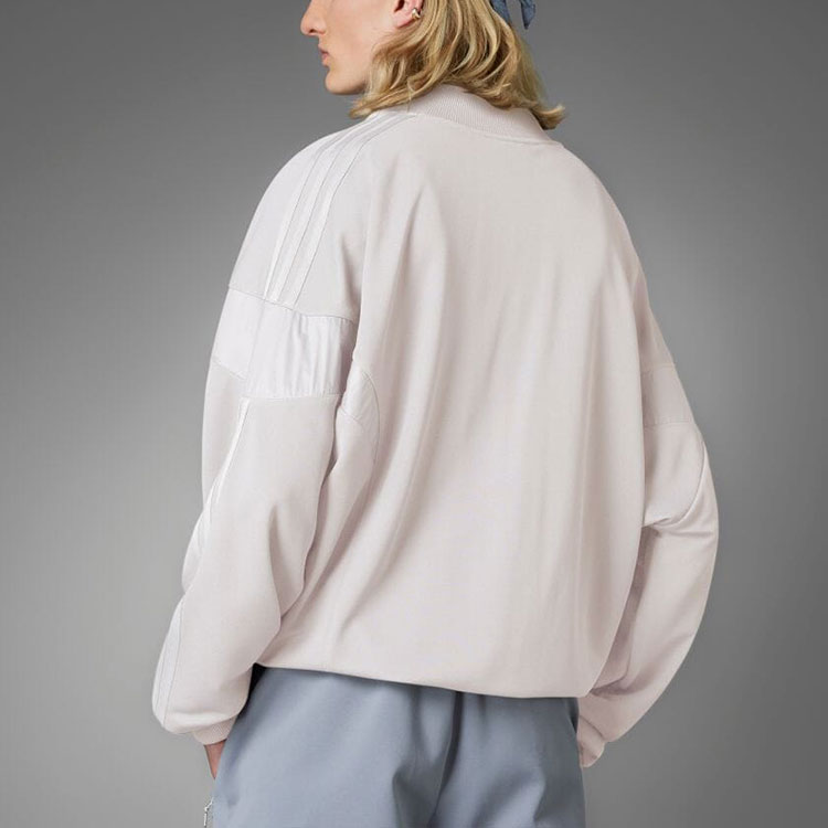 Details for 아디다스 오리지널 펄그레이 하프집 재킷 솔리드 스트라이프 로고 디자인 HM2340