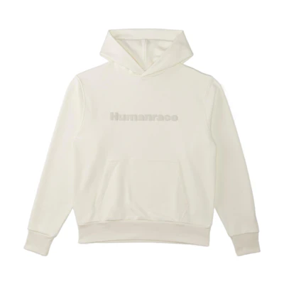 adidas Originals Pharrell Williams Hoodie Beige Unisex Casual Embroidered秋款 HG1815