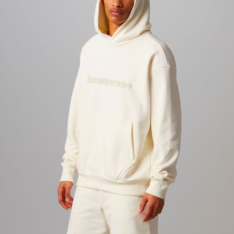 Purchase adidas Originals Pharrell Williams Hoodie Beige Unisex Kasual Bordir Musim Gugur HG1815