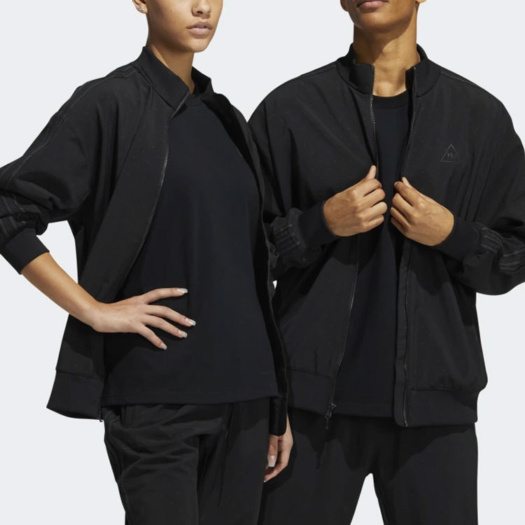 adidas Originals Pharrell Williams Retro Track Jacket Black Reflective Print GU1368 圖 5