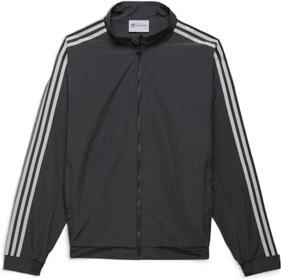 adidas Originals Pharrell Williams Striped Zip Jacket Unisex Night Sky Black. HT9996 Order adidas Originals Pharrell Williams Striped Zip Jacket Unisex Night Sky Black. HT9996