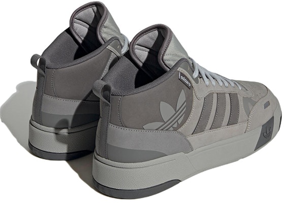 adidas originals Post Up 幻舞 時尚休閒 防滑耐磨 高筒 板鞋 男女款 灰色 Shop adidas originals Post Up 幻舞 時尚休閒 防滑耐磨 高筒 板鞋 男女款 灰色
