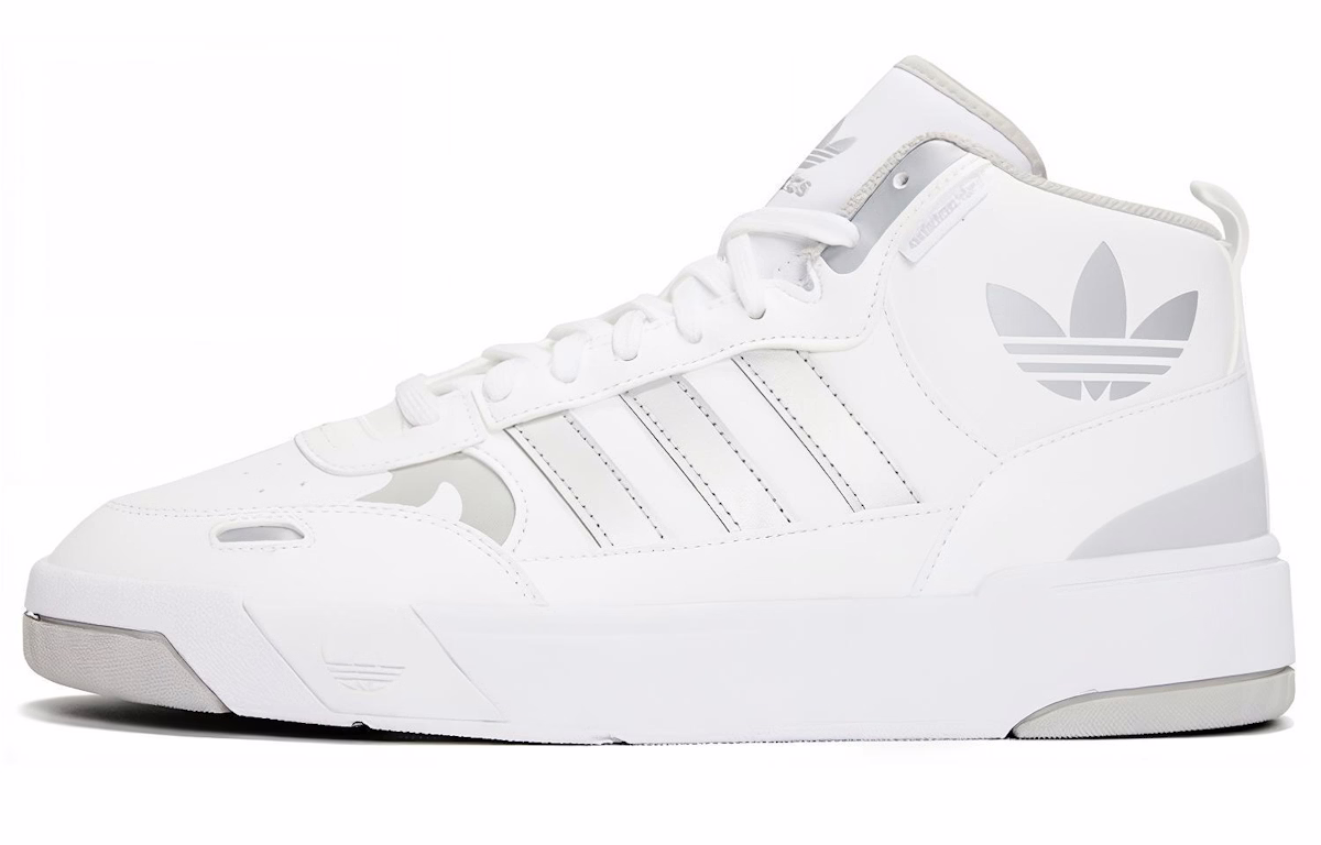 adidas originals Postup Cozy Wear-Resistant Skate Shoes White H00166