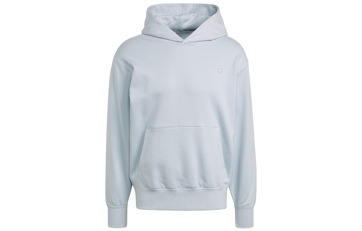 adidas Originals Premium Blue Pullover Hoodie Casual Sportswear GN3383