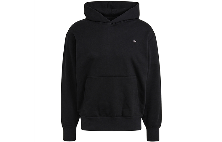 adidas Originals Premium Hoodie Black Casual Pullover GN3384