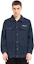 Details for adidas Originals Premium Overshirt Navy Blue Logo Loose-Fit Jacket Shirt Men IS2045