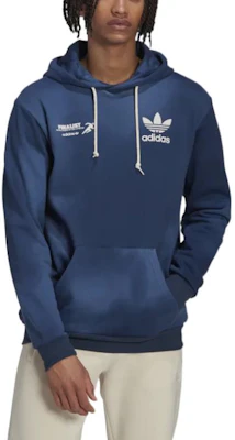 adidas Originals 藍色印花休閒圓領長袖 HL9283 Lookbook adidas Originals 藍色印花休閒圓領長袖 HL9283