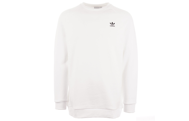 adidas Originals Printed Crewneck Sweatshirt White DV1599